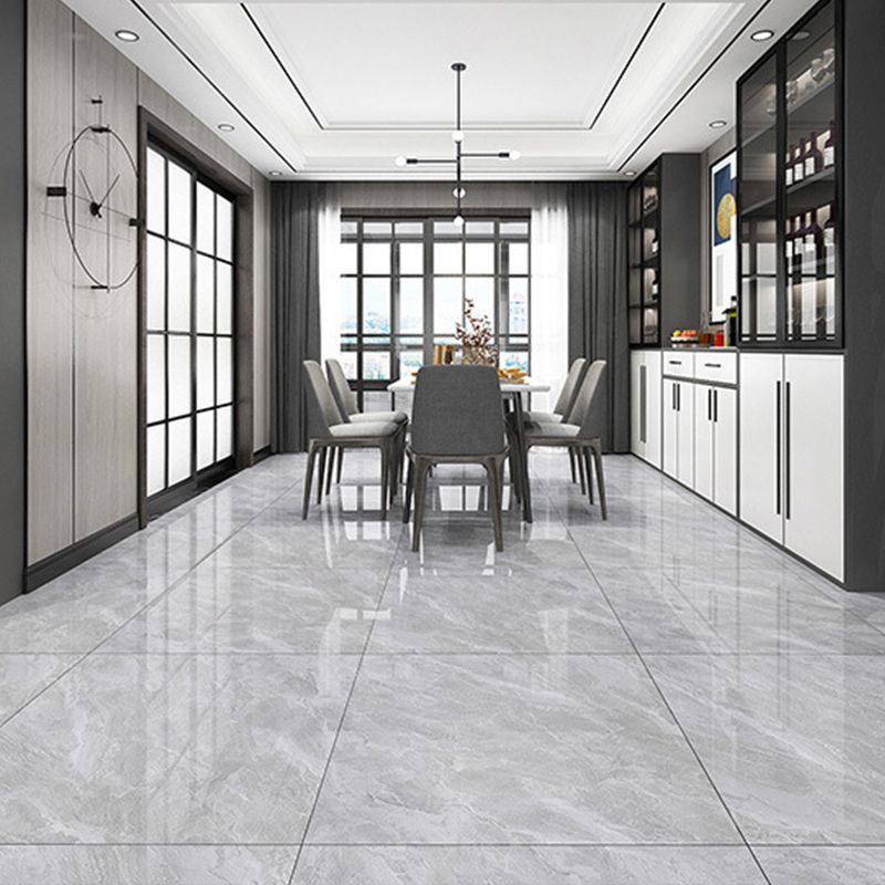 Modern Style Square Floor Tile Waterproof Straight Edge Polished Floor Tile Clearhalo 'Floor Tiles & Wall Tiles' 'floor_tiles_wall_tiles' 'Flooring 'Home Improvement' 'home_improvement' 'home_improvement_floor_tiles_wall_tiles' Walls and Ceiling' 1200x1200_7e6630f5-b65b-45df-8189-10e8133c6329