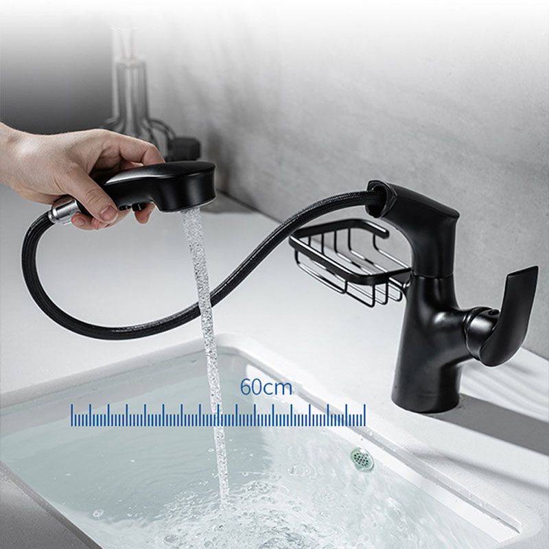 Industrial Sink Faucet Solid Color Centerset Bathroom Sink Faucet with Drain Assembly Clearhalo 'bathroom_sink_faucets' 'Conjunta de Baño y Conjunta de Grifo' 'Coronamiento de Baño y Dispositivo de Baño' 'Grifo del lavabo del baño' 'Hogar' 'home_improvement' 'home_improvement_bathroom_sink_faucets' 'Mejoras para el hogar' 1200x1200_7eb2f8ea-e86e-4e81-b326-66d7851afca2