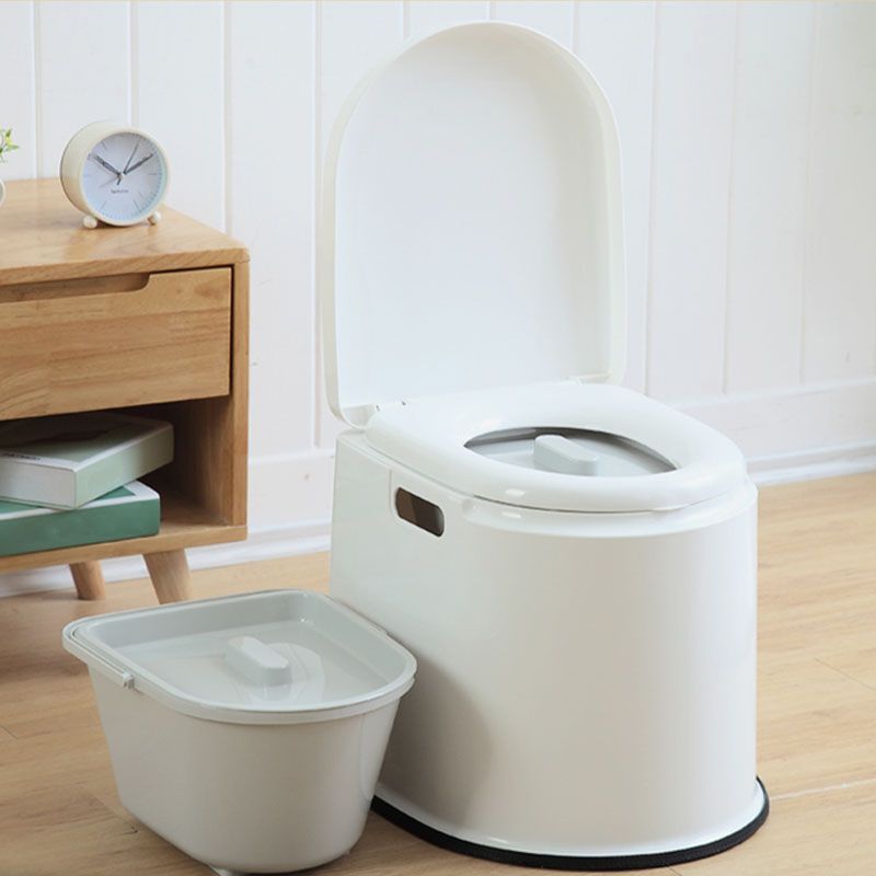 Contemporary Plastic Toilet Floor Mounted Toilet Bowl for Bathroom Clearhalo 'Bathroom Remodel & Bathroom Fixtures' 'Home Improvement' 'home_improvement' 'home_improvement_toilets' 'Toilets & Bidets' 'Toilets' 1200x1200_7ed7f666-796e-48be-8a58-be7e692e96e3