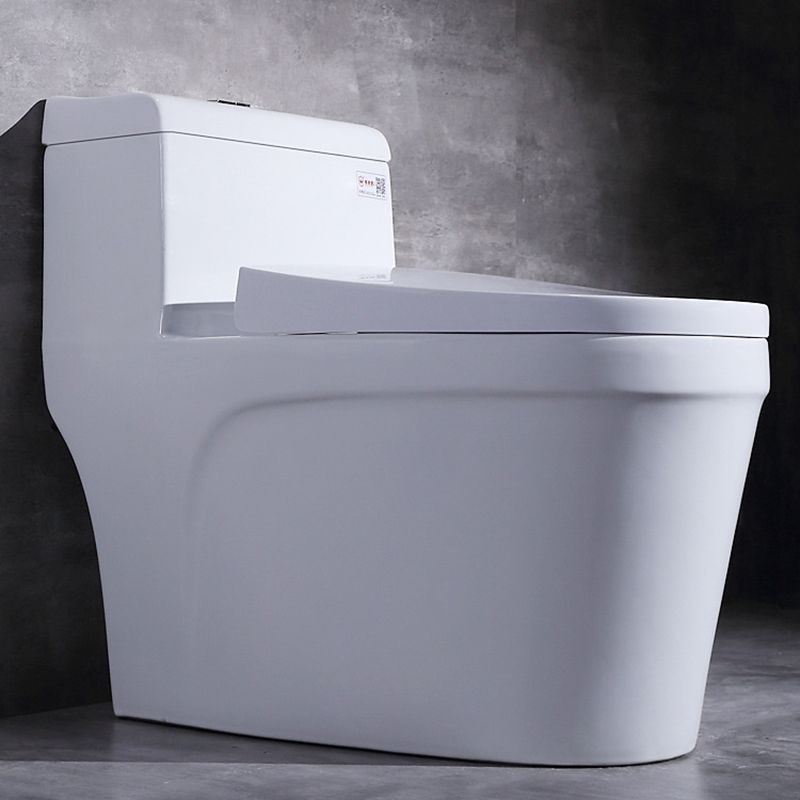 Modern Ceramic Toilet One Piece Flush Toilet with Toilet Seat Clearhalo 'Bathroom Remodel & Bathroom Fixtures' 'Home Improvement' 'home_improvement' 'home_improvement_toilets' 'Toilets & Bidets' 'Toilets' 1200x1200_7f5b8b88-5f74-41ba-bca1-143f6b552e7d