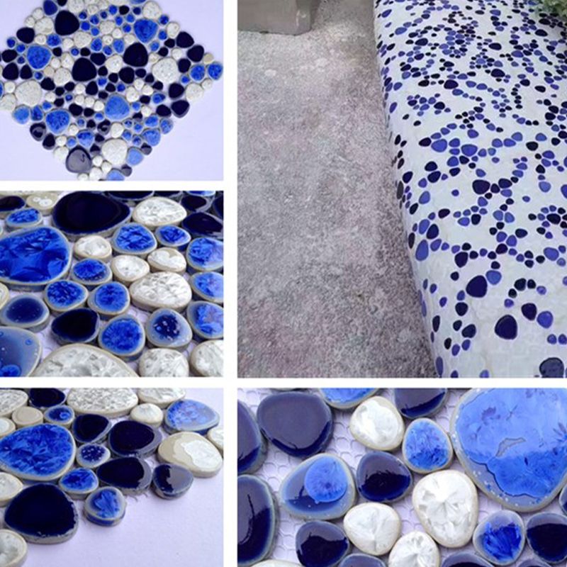 Square Flowerbed Tile Straight Edge Pebbles Design Singular Flowerbed Tile Clearhalo 'Floor Tiles & Wall Tiles' 'floor_tiles_wall_tiles' 'Flooring 'Home Improvement' 'home_improvement' 'home_improvement_floor_tiles_wall_tiles' Walls and Ceiling' 1200x1200_7f829f11-56c4-4937-85d5-c9f04cef835b