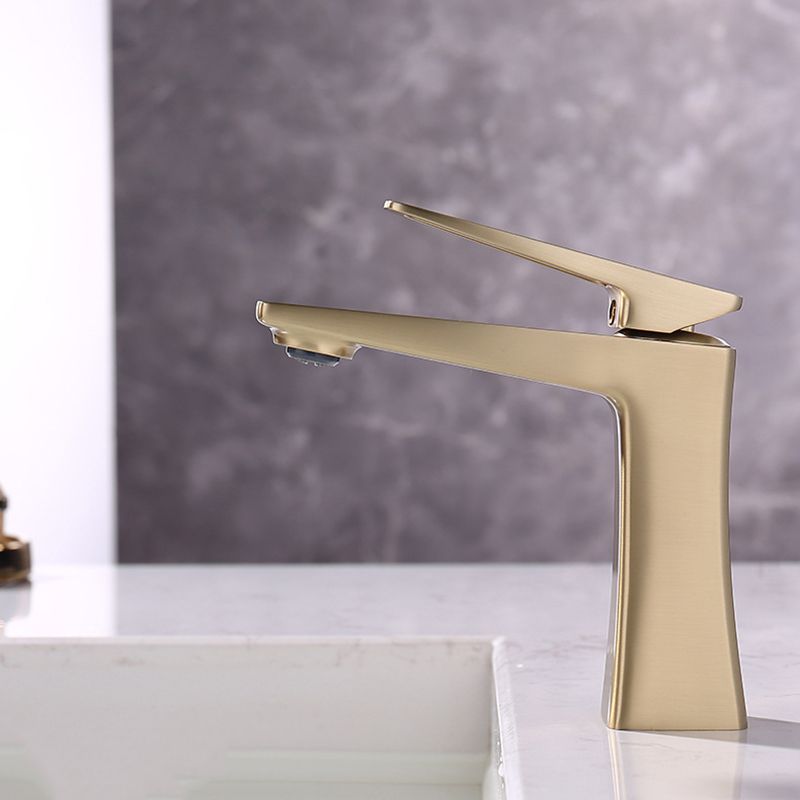 Glam Vessel Sink Faucet Brass Lever Handles with Drain Assembly Basin Lavatory Faucet Clearhalo 'Bathroom Remodel & Bathroom Fixtures' 'Bathroom Sink Faucets' 'Bathroom Sinks & Faucet Components' 'bathroom_sink_faucets' 'Home Improvement' 'home_improvement' 'home_improvement_bathroom_sink_faucets' 1200x1200_7fc898fc-0c8b-4fb7-996f-d108a10cb427