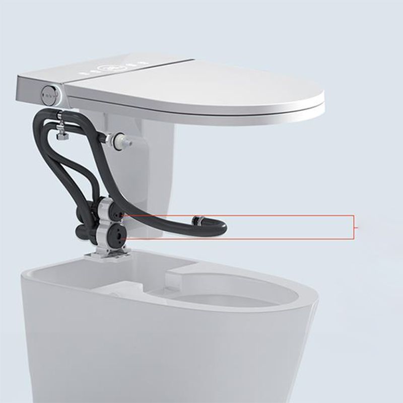 Modern Elongated Ceramic Floor Standing Bidet in White with Heated Seat Clearhalo 'Bathroom Remodel & Bathroom Fixtures' 'Bidets' 'Home Improvement' 'home_improvement' 'home_improvement_bidets' 'Toilets & Bidets' 1200x1200_8025f9f3-421b-4eab-b3c2-a70b46ac6d5a