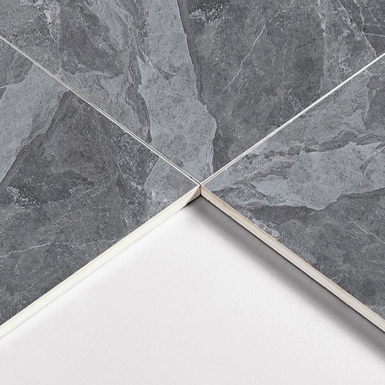 Contemporary Polished Porcelain Tile Marble Pattern Square Wall & Floor Tile Clearhalo 'Floor Tiles & Wall Tiles' 'floor_tiles_wall_tiles' 'Flooring 'Home Improvement' 'home_improvement' 'home_improvement_floor_tiles_wall_tiles' Walls and Ceiling' 1200x1200_80331e63-c7fc-4e09-8e5e-2d996de8f15c