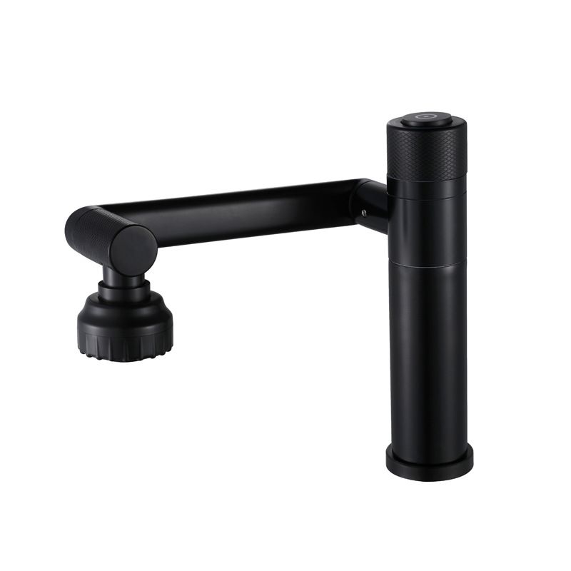 Modern Vessel Faucet Stainless Steel Single Handle Bendable Vessel Faucet Clearhalo 'Accueil' 'Amélioration Domiciliaire' 'bathroom_sink_faucets' 'Ensembles de Lavabo & de Robinet de Toilette' 'home_improvement' 'home_improvement_bathroom_sink_faucets' 'Robinet de Lavabo de Salle de Bain' 'Rénovation et Équipement de Salle de Bain' 1200x1200_80fe3305-b8df-4fc3-82d5-334bcf33f5ea