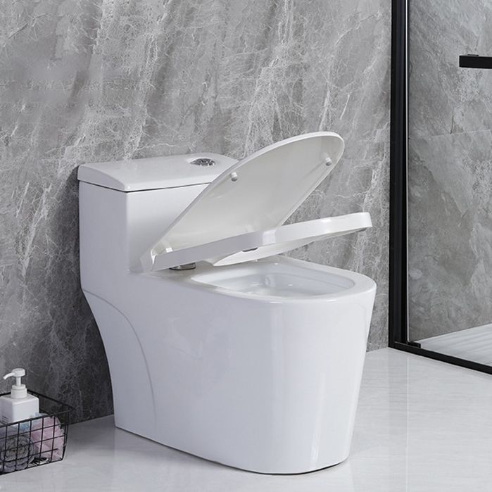 Modern Siphon Jet Toilet Floor Mount Flush Toilet with Toilet Seat Clearhalo 'Bathroom Remodel & Bathroom Fixtures' 'Home Improvement' 'home_improvement' 'home_improvement_toilets' 'Toilets & Bidets' 'Toilets' 1200x1200_8157da71-ea91-479e-bf81-470fef3e73d4