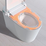 Contemporary Floor Mount Bidet with Warm Air Dryer and Remote Clearhalo 'Bathroom Remodel & Bathroom Fixtures' 'Bidets' 'Home Improvement' 'home_improvement' 'home_improvement_bidets' 'Toilets & Bidets' 1200x1200_8163b1ee-789e-4125-87a6-26c539ea270e