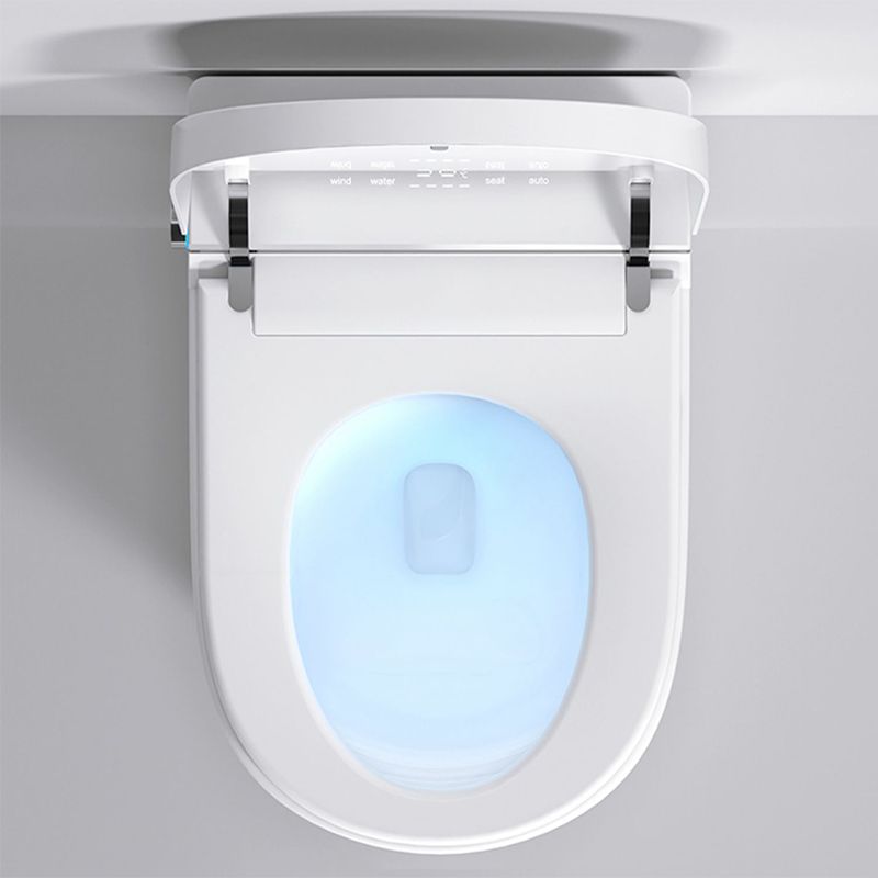 Elongated Toilet Seat Bidet White All-in-One Bidet with Unlimited Warm Water Clearhalo 'Bathroom Remodel & Bathroom Fixtures' 'Bidets' 'Home Improvement' 'home_improvement' 'home_improvement_bidets' 'Toilets & Bidets' 1200x1200_816f604b-bdab-48c4-9b95-56ddc086a560