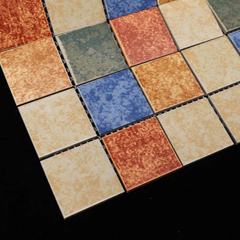 Grid Mosaic Sheet Wall & Floor Tile Mixed Material Outdoor Wall Tile Clearhalo 'Floor Tiles & Wall Tiles' 'floor_tiles_wall_tiles' 'Flooring 'Home Improvement' 'home_improvement' 'home_improvement_floor_tiles_wall_tiles' Walls and Ceiling' 1200x1200_81b56175-6fee-4e60-87f7-651ff998a66a