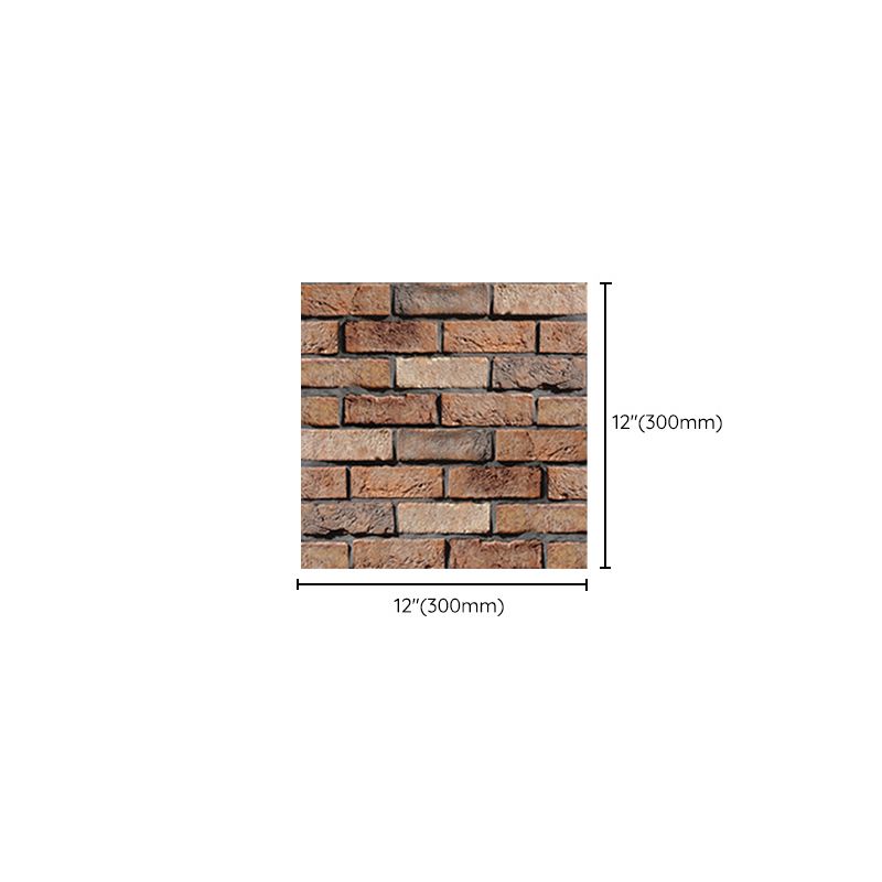 Modern Indoor Wall Floor Tile Brick Look Oilproof Peel and Stick Wall Tile Clearhalo 'Flooring 'Home Improvement' 'home_improvement' 'home_improvement_peel_stick_blacksplash' 'Peel & Stick Backsplash Tile' 'peel_stick_blacksplash' 'Walls & Ceilings' Walls and Ceiling' 1200x1200_81ceb78a-54c0-4467-a0c2-ef1febb38385