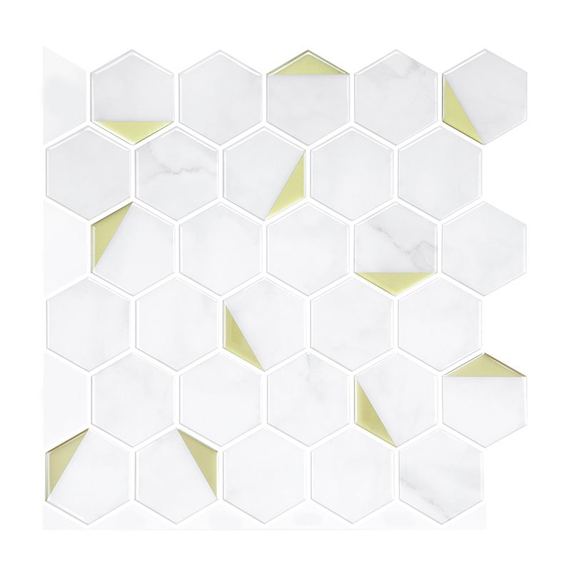 Water Resistant Tile Square Peel & Stick Tile for Kitchen Backsplash Clearhalo 'Flooring 'Home Improvement' 'home_improvement' 'home_improvement_peel_stick_blacksplash' 'Peel & Stick Backsplash Tile' 'peel_stick_blacksplash' 'Walls & Ceilings' Walls and Ceiling' 1200x1200_81e2108c-8947-4c21-899b-8fa691179219