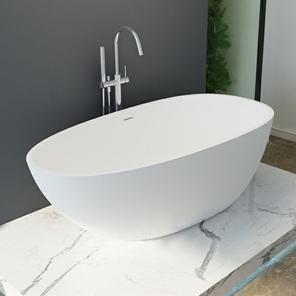 Stone Soaking Modern Bath Tub Antique Finish Freestanding Bath Tub Clearhalo 'Bathroom Remodel & Bathroom Fixtures' 'Bathtubs' 'Home Improvement' 'home_improvement' 'home_improvement_bathtubs' 'Showers & Bathtubs' 1200x1200_81e3c1fd-6356-4927-8f3d-84cdca3dd79d