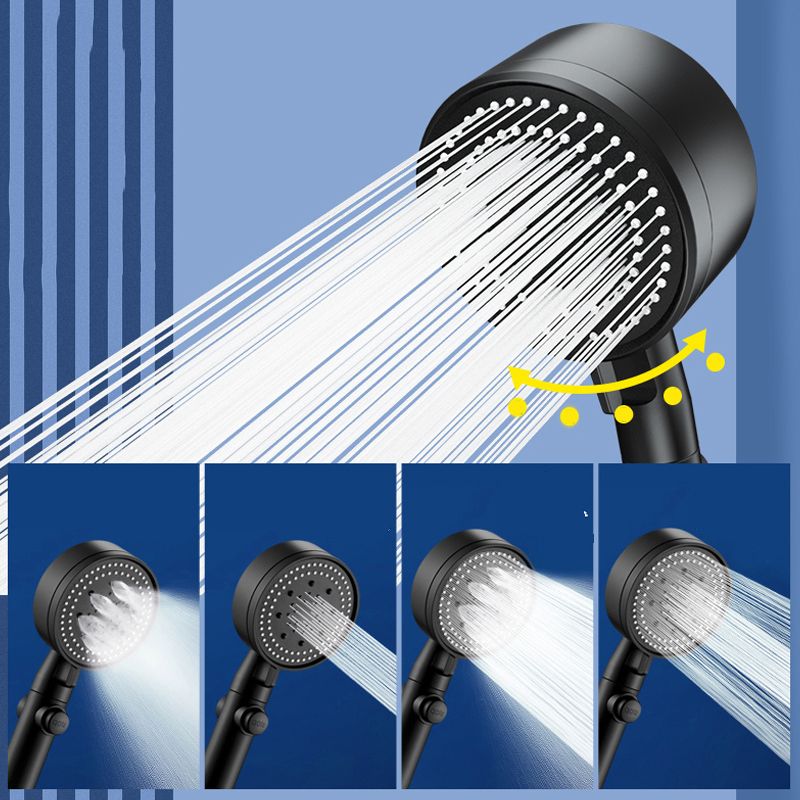 Metal Shower Head Combo Modern Adjustable Spray Pattern Handheld Shower Head Clearhalo 'Bathroom Remodel & Bathroom Fixtures' 'Home Improvement' 'home_improvement' 'home_improvement_shower_heads' 'Shower Heads' 'shower_heads' 'Showers & Bathtubs Plumbing' 'Showers & Bathtubs' 1200x1200_81e3cc9e-f410-4e3f-bb4d-c7306bb77c60