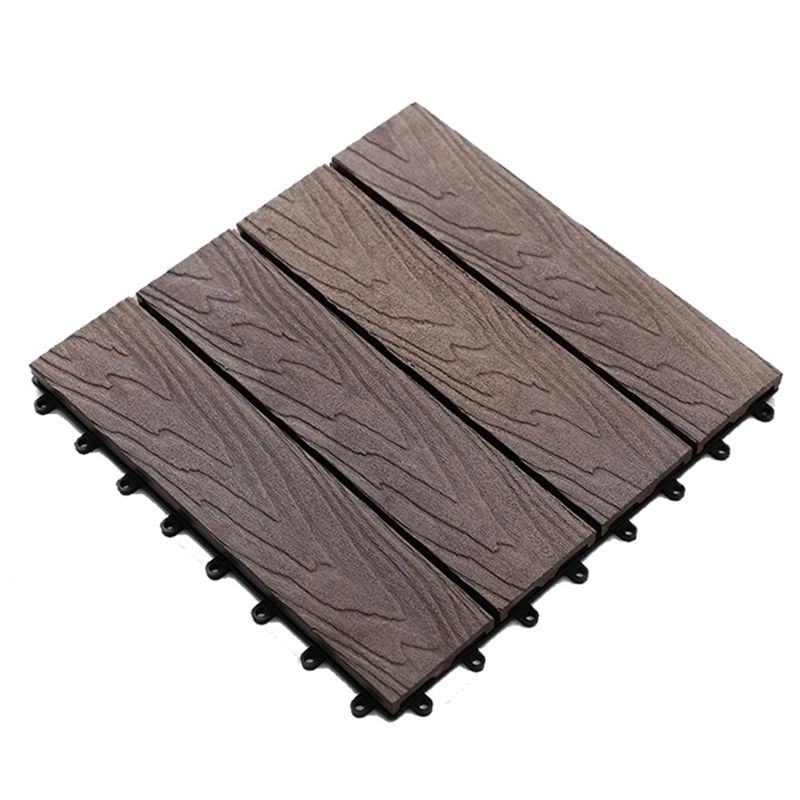 Striped Pattern Decking Tiles Interlocking Square Deck Plank Outdoor Patio Clearhalo 'Home Improvement' 'home_improvement' 'home_improvement_outdoor_deck_tiles_planks' 'Outdoor Deck Tiles & Planks' 'Outdoor Flooring & Tile' 'Outdoor Remodel' 'outdoor_deck_tiles_planks' 1200x1200_825040c5-f147-4717-a4ba-cd53304529be