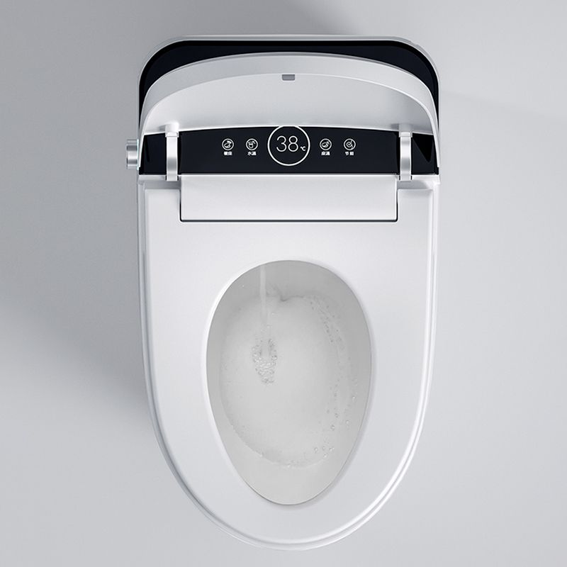 Elongated 15" W Floor Mounted Smart Bidet with Unlimited Warm Water Clearhalo 'Bathroom Remodel & Bathroom Fixtures' 'Bidets' 'Home Improvement' 'home_improvement' 'home_improvement_bidets' 'Toilets & Bidets' 1200x1200_82b17e70-ac92-4fa9-9820-c302b0e40b5b