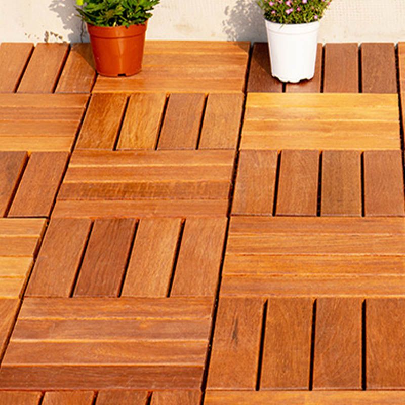 Interlocking Patio Flooring Tiles Solid Wood Waterproof Patio Flooring Tiles Clearhalo 'Home Improvement' 'home_improvement' 'home_improvement_outdoor_deck_tiles_planks' 'Outdoor Deck Tiles & Planks' 'Outdoor Flooring & Tile' 'Outdoor Remodel' 'outdoor_deck_tiles_planks' 1200x1200_82c16ff5-6f82-44f1-9ccc-b9b57a976f54