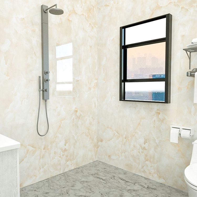 Marbling Water-resistant Tile PVC Singular Peel & Stick Tile for Bathroom Backsplash Clearhalo 'Flooring 'Home Improvement' 'home_improvement' 'home_improvement_peel_stick_blacksplash' 'Peel & Stick Backsplash Tile' 'peel_stick_blacksplash' 'Walls & Ceilings' Walls and Ceiling' 1200x1200_82dd6ac4-c233-4216-b6d6-00474d8870c9