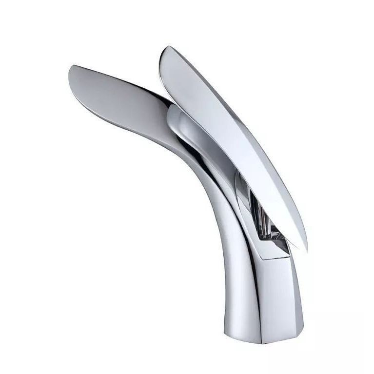 Light Luxury Vessel Faucet Single Hole Faucet Lever Handle Bathroom Faucet Clearhalo 'bathroom_sink_faucets' 'Conjunta de Baño y Conjunta de Grifo' 'Coronamiento de Baño y Dispositivo de Baño' 'Grifo del lavabo del baño' 'Hogar' 'home_improvement' 'home_improvement_bathroom_sink_faucets' 'Mejoras para el hogar' 1200x1200_834efd9b-cedd-4fe8-99e4-3abba57a1c56