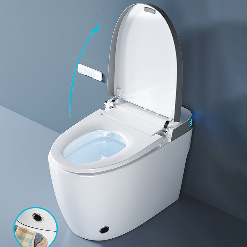 Elongated All-in-One Bidet White Ceramic Smart Toilet Bidet with Heated Seat Clearhalo 'Bathroom Remodel & Bathroom Fixtures' 'Bidets' 'Home Improvement' 'home_improvement' 'home_improvement_bidets' 'Toilets & Bidets' 1200x1200_8358b20c-1637-4624-be8c-7251197e50e3