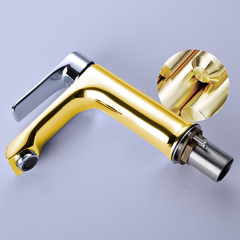 Lever Handle Vessel Sink Faucet Circular Modern Bathroom Faucet Clearhalo 'Bathroom Remodel & Bathroom Fixtures' 'Bathroom Sink Faucets' 'Bathroom Sinks & Faucet Components' 'bathroom_sink_faucets' 'Home Improvement' 'home_improvement' 'home_improvement_bathroom_sink_faucets' 1200x1200_83b37808-90a5-45e8-a52a-bfd225a86528