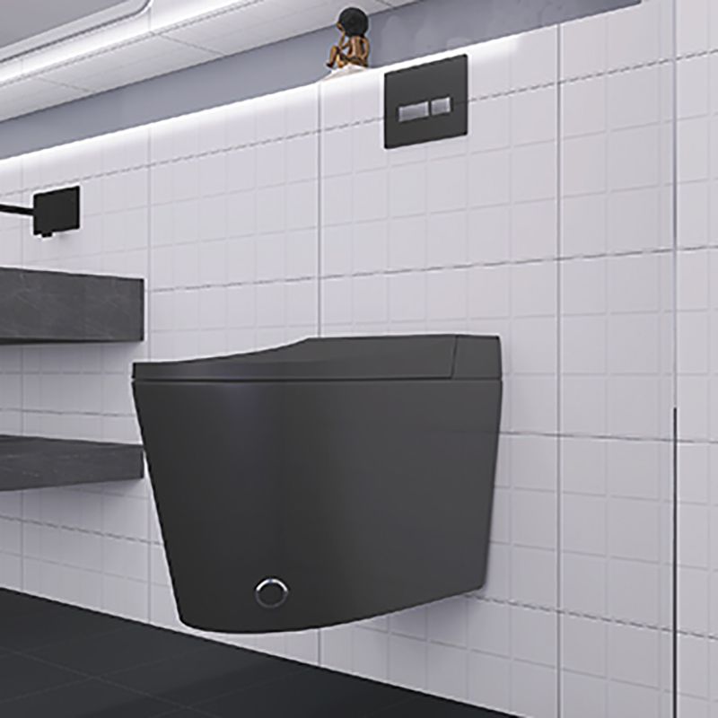 Smart Toilet Antimicrobial Foot Sensor Elongated Wall Hung Toilet Set Clearhalo 'Bathroom Remodel & Bathroom Fixtures' 'Bidets' 'Home Improvement' 'home_improvement' 'home_improvement_bidets' 'Toilets & Bidets' 1200x1200_84028d35-e233-4f61-8322-fe607bb820f5