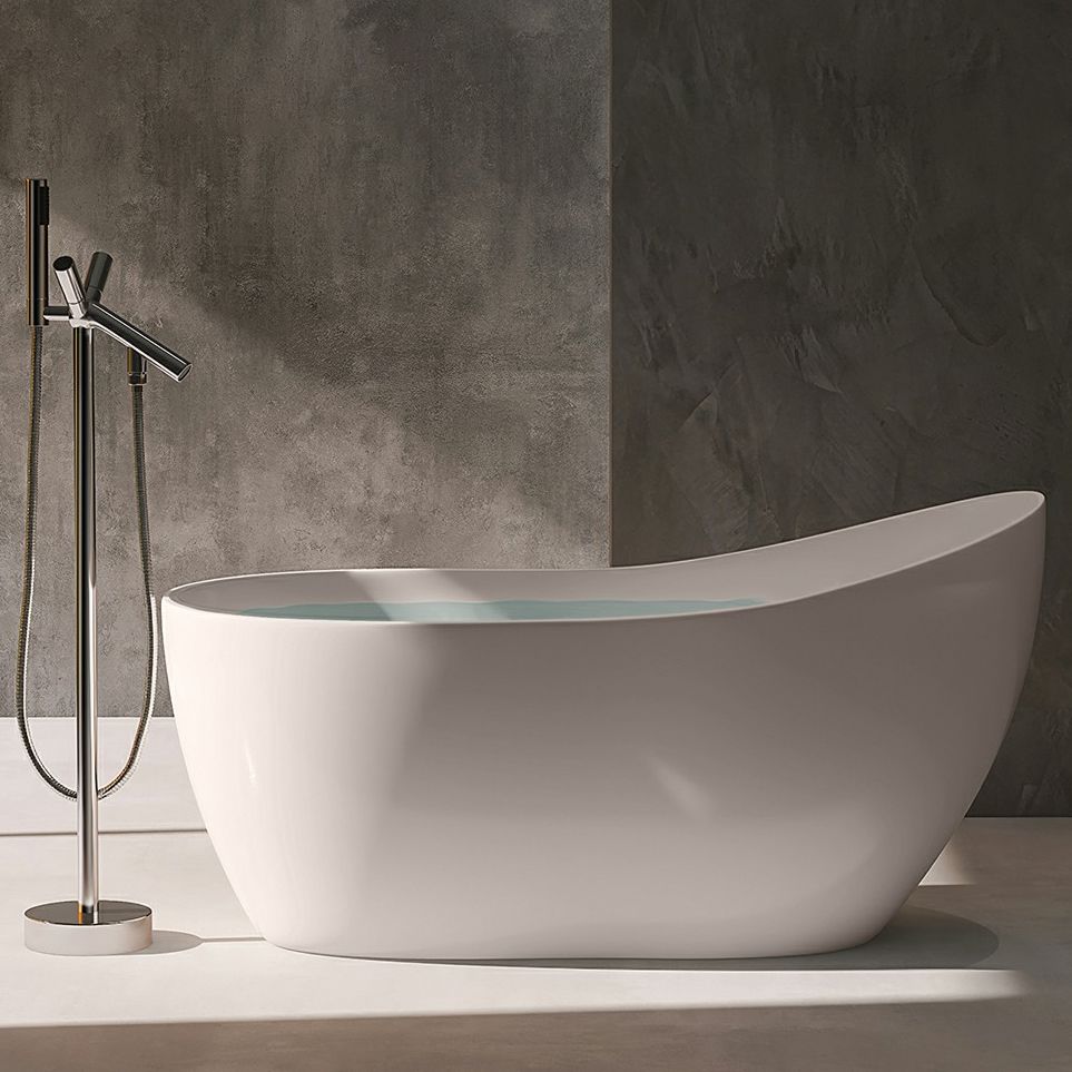 Modern Style Freestanding Soaking Bathtub Single Slipper Acrylic Bathtub for Bathroom Clearhalo 'Bathroom Remodel & Bathroom Fixtures' 'Bathtubs' 'Home Improvement' 'home_improvement' 'home_improvement_bathtubs' 'Showers & Bathtubs' 1200x1200_844f6de9-dd5e-4b5f-8dd5-48e1c2aeaffe