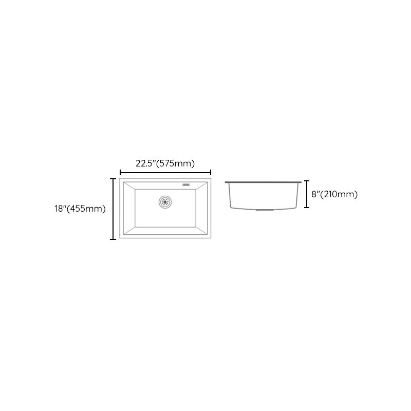 Classic Quartz Single Basin Sink Undermount Kitchen Sink with Faucet Clearhalo 'Home Improvement' 'home_improvement' 'home_improvement_kitchen_sinks' 'Kitchen Remodel & Kitchen Fixtures' 'Kitchen Sinks & Faucet Components' 'Kitchen Sinks' 'kitchen_sinks' 1200x1200_844fd8ec-184b-4ec7-9ed6-63d906ede60c