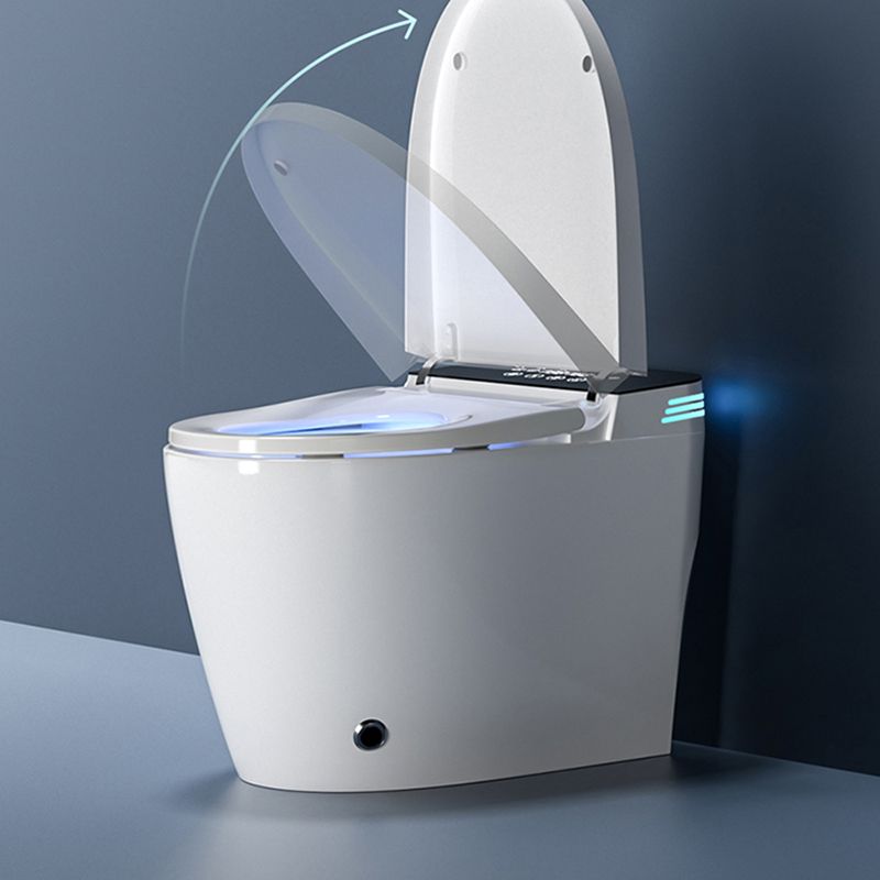 Contemporary Smart Bidet Deodorizing and Antimicrobial Floor Mount Bidet Clearhalo 'Bathroom Remodel & Bathroom Fixtures' 'Bidets' 'Home Improvement' 'home_improvement' 'home_improvement_bidets' 'Toilets & Bidets' 1200x1200_84e14d4f-9ecf-4bc6-b903-4b0826d661ef