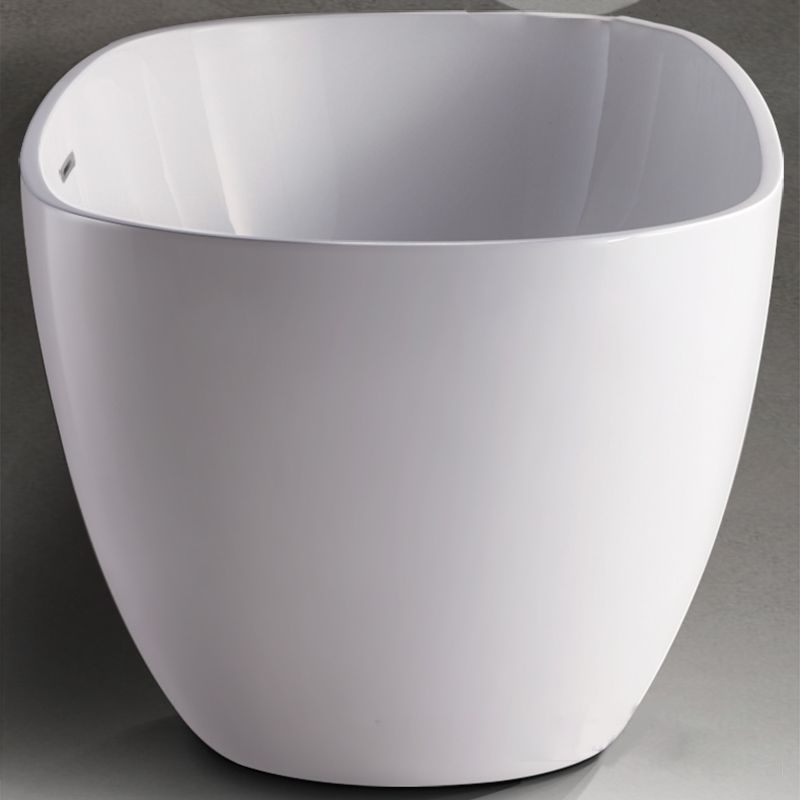 Oval Freestanding Bath Tub Modern Acrylic Bathtub for Bathroom Clearhalo 'Bathroom Remodel & Bathroom Fixtures' 'Bathtubs' 'Home Improvement' 'home_improvement' 'home_improvement_bathtubs' 'Showers & Bathtubs' 1200x1200_84e3cdb7-71d7-47fc-805e-2627249161db