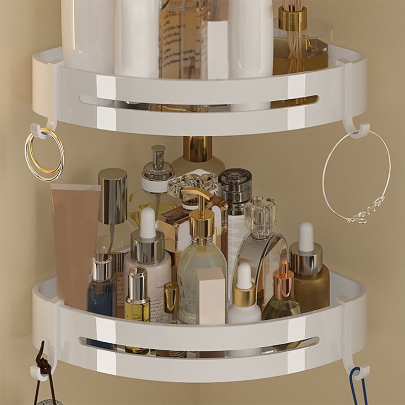 Modern White Bathroom Accessory Kit Bath Shelf Towel Bar Bath Hardware Set Clearhalo 'Bathroom Hardware Sets' 'Bathroom Hardware' 'Bathroom Remodel & Bathroom Fixtures' 'bathroom_hardware_sets' 'Home Improvement' 'home_improvement' 'home_improvement_bathroom_hardware_sets' 1200x1200_8513b8eb-02ee-4d14-a255-499142fb0701