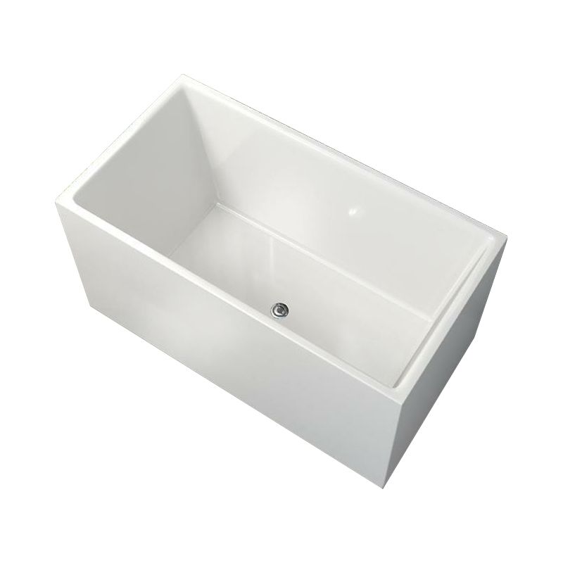 Back to Wall Bathtub Antique Finish Soaking Rectangular Modern Bath Tub Clearhalo 'Bathroom Remodel & Bathroom Fixtures' 'Bathtubs' 'Home Improvement' 'home_improvement' 'home_improvement_bathtubs' 'Showers & Bathtubs' 1200x1200_853155c9-1cac-4b0e-91f0-c7dd5a85dd32