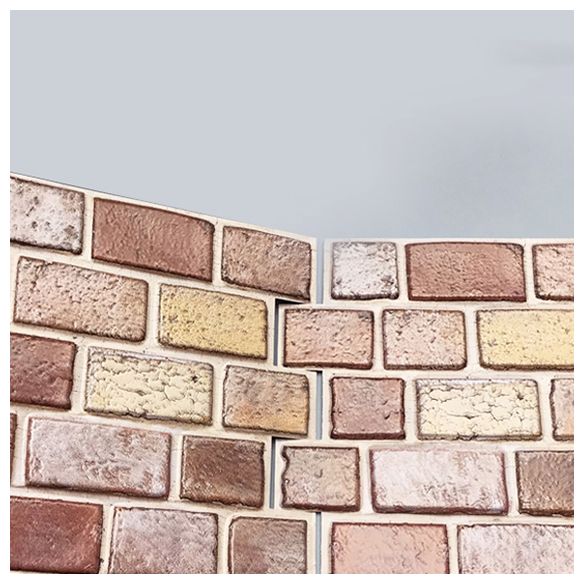 Artificial Brick Panel Wall Farmhouse Style Simple Home Living Room Wall Panel (5-pack) Clearhalo 'Flooring 'Home Improvement' 'home_improvement' 'home_improvement_wall_paneling' 'Wall Paneling' 'wall_paneling' 'Walls & Ceilings' Walls and Ceiling' 1200x1200_85e5b419-b60b-42df-8b49-21c3936a6f05