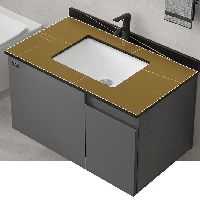 Wall Mount Bathroom Vanity Modern Single-Sink Gray Rectangular Vanity Set Clearhalo 'Bathroom Remodel & Bathroom Fixtures' 'Bathroom Vanities' 'bathroom_vanities' 'Home Improvement' 'home_improvement' 'home_improvement_bathroom_vanities' 1200x1200_85ef3fa1-3a31-4c8a-9aa9-8dc47a8fa5a2