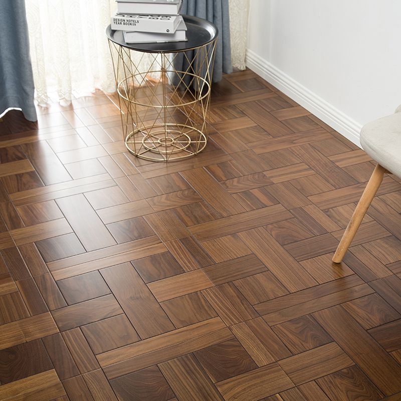 Indoor Laminate Floor Teak Wooden Medium Geometric Waterproof Laminate Floor Clearhalo 'Flooring 'Home Improvement' 'home_improvement' 'home_improvement_laminate_flooring' 'Laminate Flooring' 'laminate_flooring' Walls and Ceiling' 1200x1200_85fa8f27-db42-4e5e-b9d7-cf56a96012c1