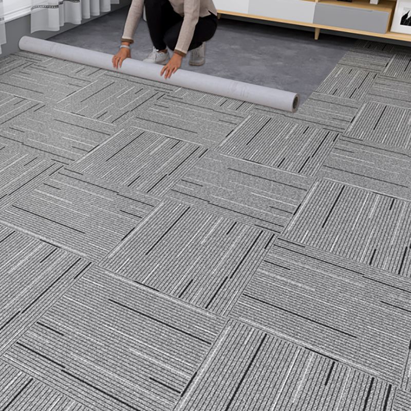 Scratch Resistant Plastic floor Rectangular Fabric Look Square Edge Floor Clearhalo 'Flooring 'Home Improvement' 'home_improvement' 'home_improvement_vinyl_flooring' 'Vinyl Flooring' 'vinyl_flooring' Walls and Ceiling' 1200x1200_8623c115-7a02-418a-acbe-9210ba9cfd75