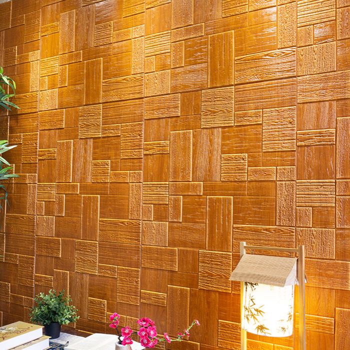 Modern Tin Backsplash Paneling Smooth Wall Ceiling Wood Board Set of 1 Clearhalo 'Flooring 'Home Improvement' 'home_improvement' 'home_improvement_wall_paneling' 'Wall Paneling' 'wall_paneling' 'Walls & Ceilings' Walls and Ceiling' 1200x1200_863739fa-129b-40ac-811a-1091a0017af2