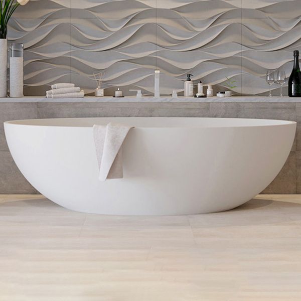 Modern 22.05-inch Tall Stone Bath Tub Freestanding Soaking Bathtub Clearhalo 'Bathroom Remodel & Bathroom Fixtures' 'Bathtubs' 'Home Improvement' 'home_improvement' 'home_improvement_bathtubs' 'Showers & Bathtubs' 1200x1200_86b8e4eb-129f-4bcb-a17d-b478b434e702