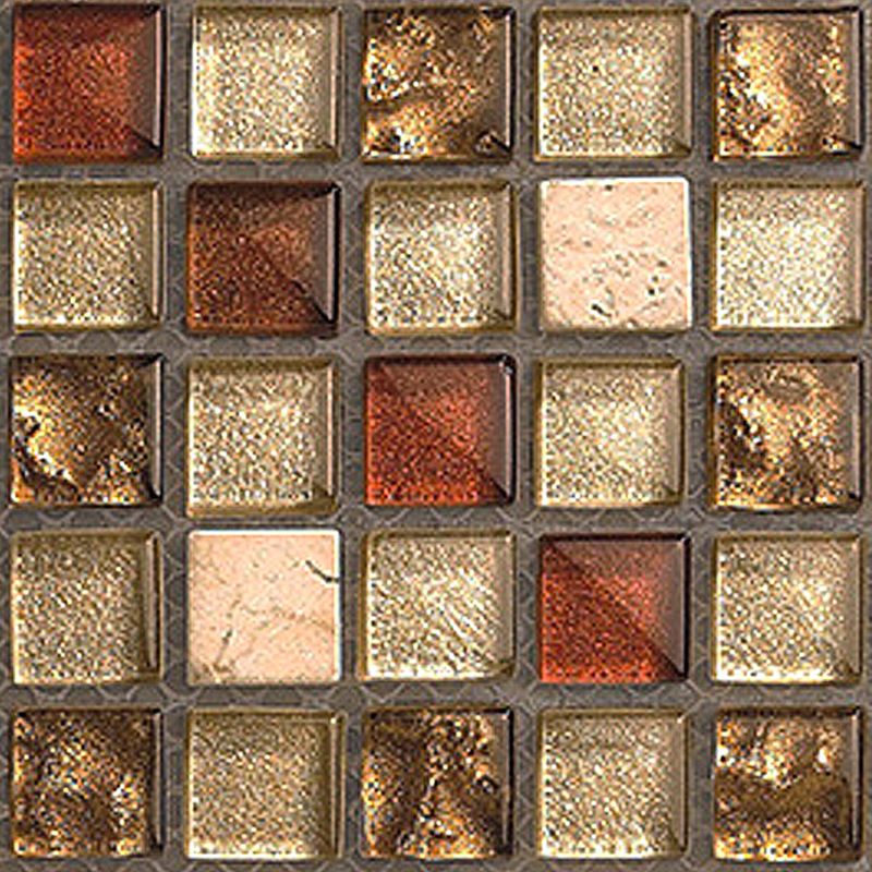 Square Mosaic Peel & Stick Tile Water-resistant Kitchen Backsplash Tiles Clearhalo 'Flooring 'Home Improvement' 'home_improvement' 'home_improvement_peel_stick_blacksplash' 'Peel & Stick Backsplash Tile' 'peel_stick_blacksplash' 'Walls & Ceilings' Walls and Ceiling' 1200x1200_8705b3cc-a2e1-45f3-b457-04ad742adfe3