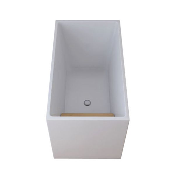 Modern Rectangular Acrylic Bathtub Freestanding Soaking Center Bath (Board not Included) Clearhalo 'Bathroom Remodel & Bathroom Fixtures' 'Bathtubs' 'Home Improvement' 'home_improvement' 'home_improvement_bathtubs' 'Showers & Bathtubs' 1200x1200_8758ca1f-57de-49c2-888a-ee7f0400be51