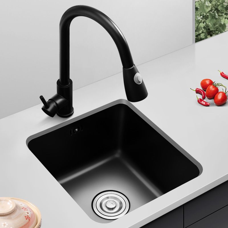 Contemporary Style Kitchen Sink Stainless Steel Square Undermount Kitchen Sink Clearhalo 'Home Improvement' 'home_improvement' 'home_improvement_kitchen_sinks' 'Kitchen Remodel & Kitchen Fixtures' 'Kitchen Sinks & Faucet Components' 'Kitchen Sinks' 'kitchen_sinks' 1200x1200_87616ef3-bb11-4d29-89b9-e5f0ec376605