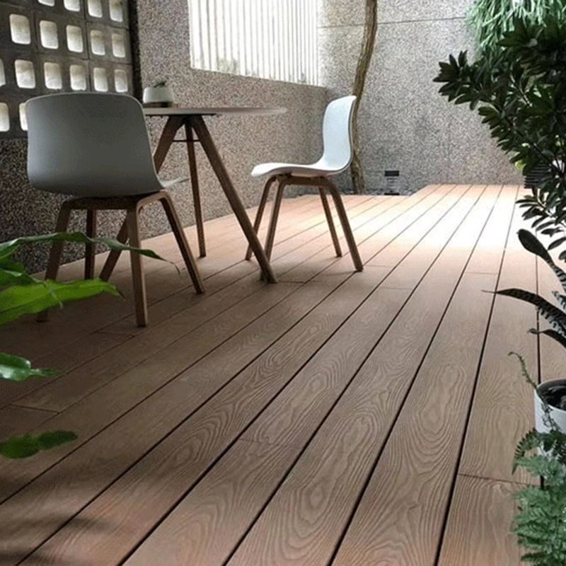 Deck Plank Outdoor Wooden Striped Pattern Waterproof Floor Board Clearhalo 'Home Improvement' 'home_improvement' 'home_improvement_outdoor_deck_tiles_planks' 'Outdoor Deck Tiles & Planks' 'Outdoor Flooring & Tile' 'Outdoor Remodel' 'outdoor_deck_tiles_planks' 1200x1200_8768cf35-52c3-4a07-b51b-ea0eaf927031