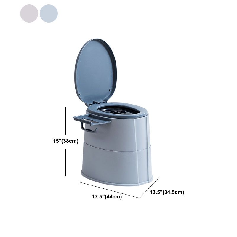 Modern Flush Toilet Plastic Round Floor Mount Toilet Bowl for Bathroom Clearhalo 'Bathroom Remodel & Bathroom Fixtures' 'Home Improvement' 'home_improvement' 'home_improvement_toilets' 'Toilets & Bidets' 'Toilets' 1200x1200_876a3e44-4a7a-4b6b-9569-6cfc9e0d2d8a