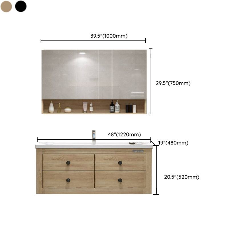 Traditional Bathroom Vanity Ceramic Top with Soft Close Door Clearhalo 'Bathroom Remodel & Bathroom Fixtures' 'Bathroom Vanities' 'bathroom_vanities' 'Home Improvement' 'home_improvement' 'home_improvement_bathroom_vanities' 1200x1200_87bcc8cc-c0ff-4cf4-9e4b-a2058ed942fa