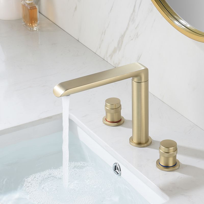 Modern Deck Mounted Copper Roman Tub Faucet Low Arc Roman Tub Faucet Set Clearhalo 'Bathroom Remodel & Bathroom Fixtures' 'Bathtub Faucets' 'bathtub_faucets' 'Home Improvement' 'home_improvement' 'home_improvement_bathtub_faucets' 1200x1200_87e19591-53ec-4bad-b92c-da6956a94e38