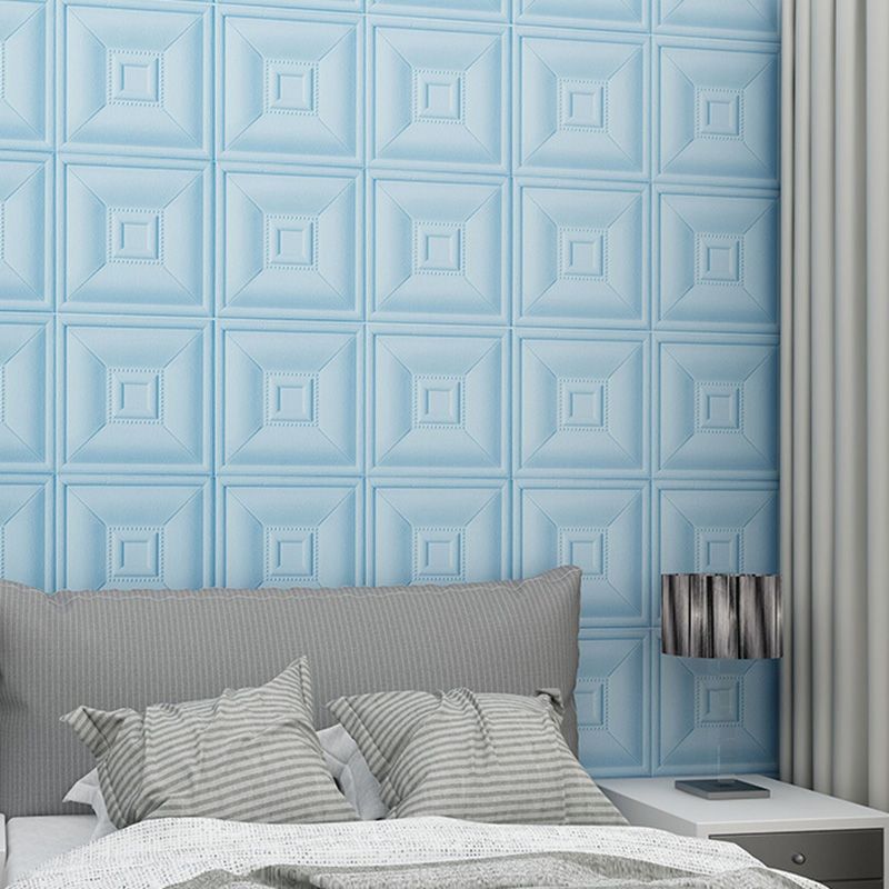 Glam Style Foam Waterproof Wall Paneling Living Room 3D Embossed Wall Paneling Clearhalo 'Flooring 'Home Improvement' 'home_improvement' 'home_improvement_wall_paneling' 'Wall Paneling' 'wall_paneling' 'Walls & Ceilings' Walls and Ceiling' 1200x1200_886d29b8-99af-4e15-b179-fc3393760bb0
