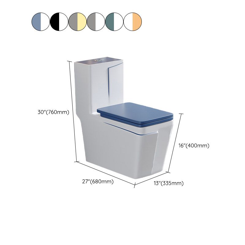 Skirted Traditional Flush Toilet Floor Mount One-Piece Toilet with Slow Close Seat Clearhalo 'Bathroom Remodel & Bathroom Fixtures' 'Home Improvement' 'home_improvement' 'home_improvement_toilets' 'Toilets & Bidets' 'Toilets' 1200x1200_88d501ab-b888-49cc-83d6-1dab719eb19f