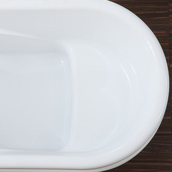 Stand Alone Acrylic Bathtub Modern Oval Left-Hand Drain Bath Tub Clearhalo 'Bathroom Remodel & Bathroom Fixtures' 'Bathtubs' 'Home Improvement' 'home_improvement' 'home_improvement_bathtubs' 'Showers & Bathtubs' 1200x1200_8909591d-d7a2-4552-b0a5-701214990b17