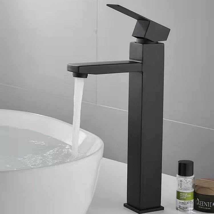 Industrial Vessel Sink Faucet Stainless Steel Lever Handles Vessel Sink Bathroom Faucet Clearhalo 'bathroom_sink_faucets' 'Conjunta de Baño y Conjunta de Grifo' 'Coronamiento de Baño y Dispositivo de Baño' 'Grifo del lavabo del baño' 'Hogar' 'home_improvement' 'home_improvement_bathroom_sink_faucets' 'Mejoras para el hogar' 1200x1200_89743b6b-1865-498e-a023-40b2d20dffc0