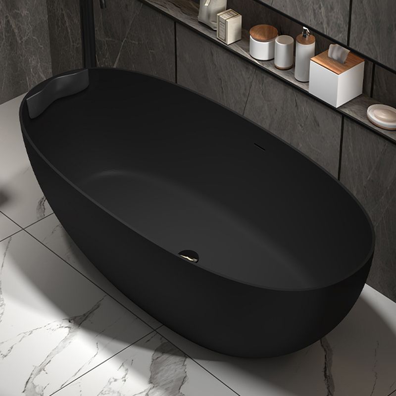 Stone Soaking Bathtub Antique Finish Modern Back to Wall Bath Tub Clearhalo 'Bathroom Remodel & Bathroom Fixtures' 'Bathtubs' 'Home Improvement' 'home_improvement' 'home_improvement_bathtubs' 'Showers & Bathtubs' 1200x1200_89a38730-0cba-42fa-ad4b-9e5612e9ecbd