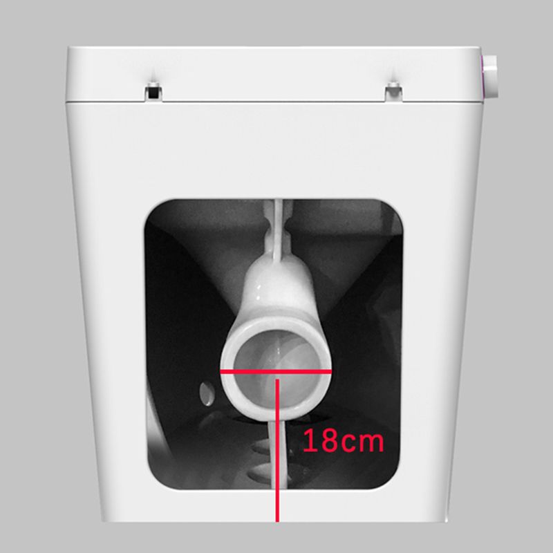 Elongated All-in-One Bidet White One-Piece Smart Toilet Bidet with Quiet-Close Clearhalo 'Bathroom Remodel & Bathroom Fixtures' 'Bidets' 'Home Improvement' 'home_improvement' 'home_improvement_bidets' 'Toilets & Bidets' 1200x1200_89bf74ce-4b78-4ebe-b5b1-05d2196bab9c